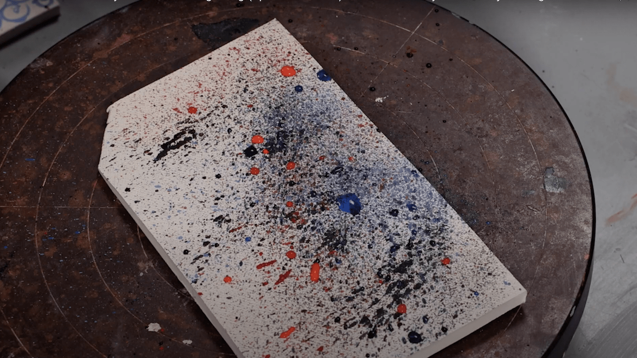 Underglazing – Splatter